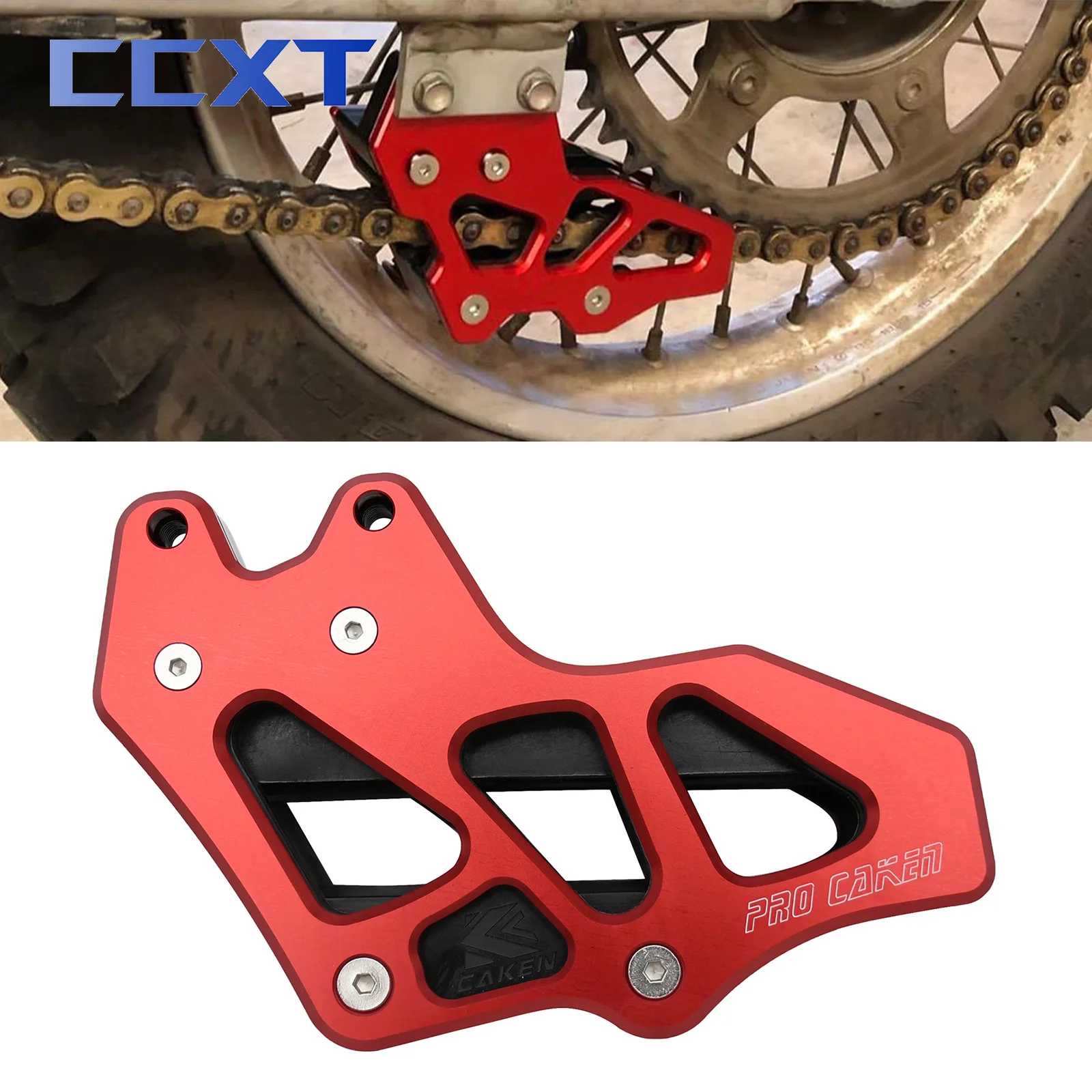 

CNC алюминиевая защита направляющей цепи мотоцикла для Honda CRF150F CRF230F CRF250F CRF 150F 230F 250F 2003-2019 2020 2021