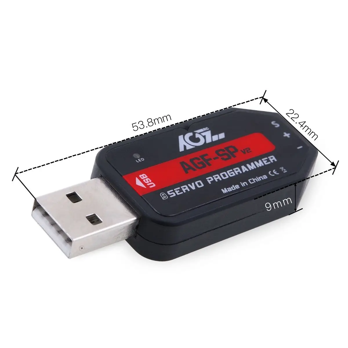 AGFrc AGF-SPV2 USB программная карта для программируемые Сервоприводы с логотипом ASS