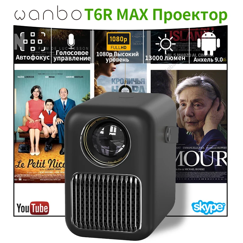 проектор wanbo t6r max
