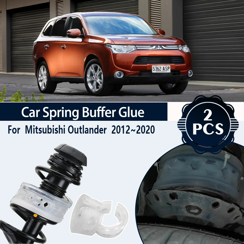 Автомобильный амортизатор для Mitsubishi Outlander GF GG ZJ ZK ZL 2012 ~ 2020 резиновая подушка