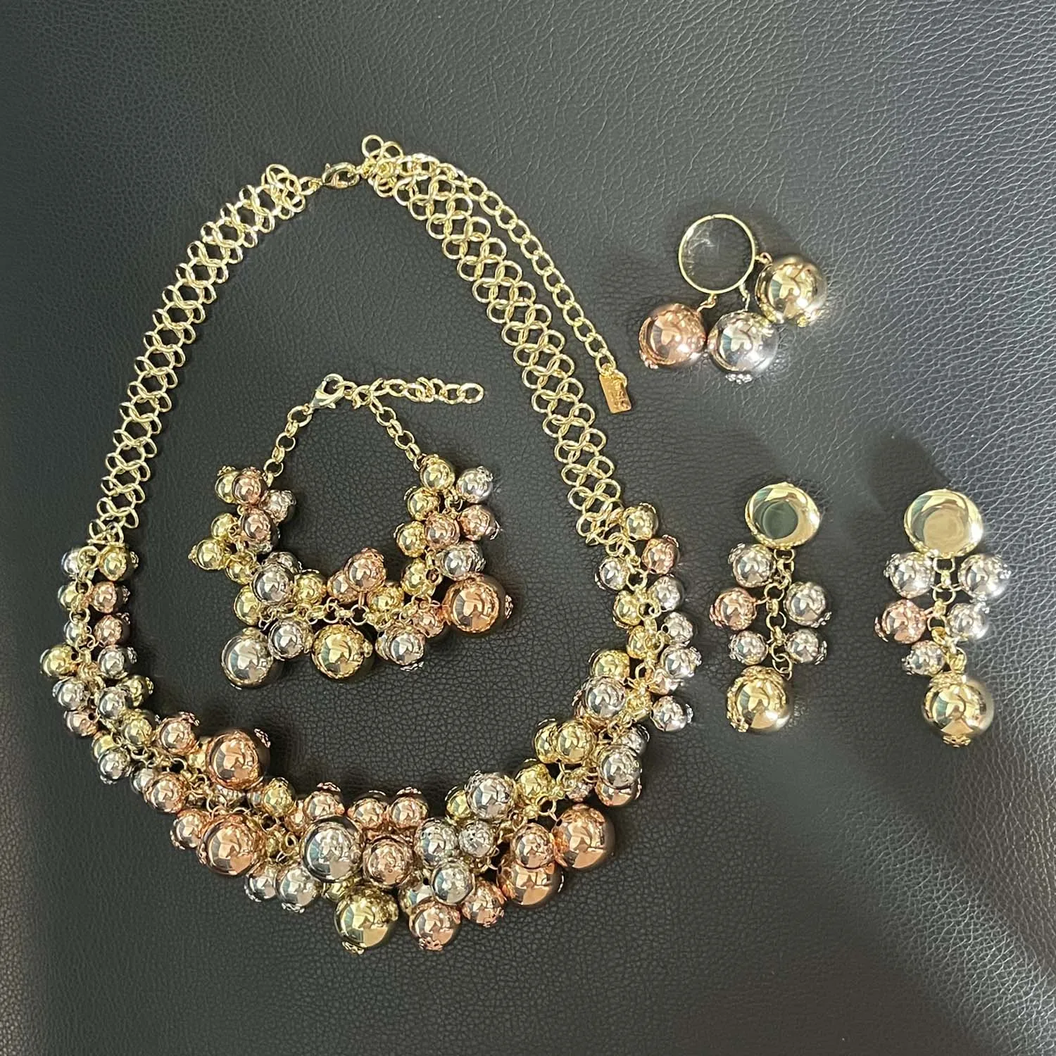 Ювелирные изделия для женщин бразильское позолоченное роскошное ожерелье