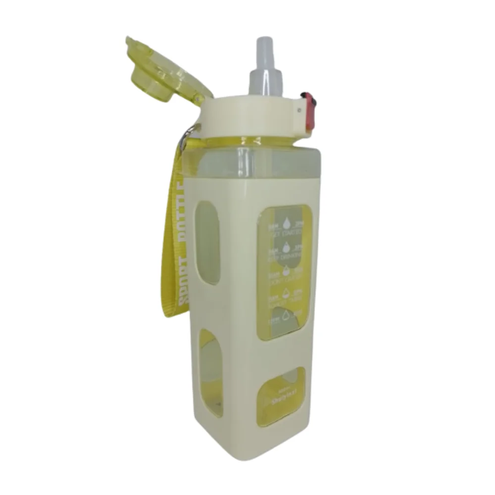 

Garrafa de Água Esportiva com Marcador de Tempo FX-900