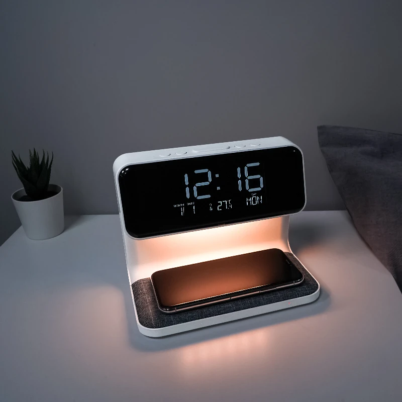 

Беспроводные часы Xiaomi Wireless Charger night light