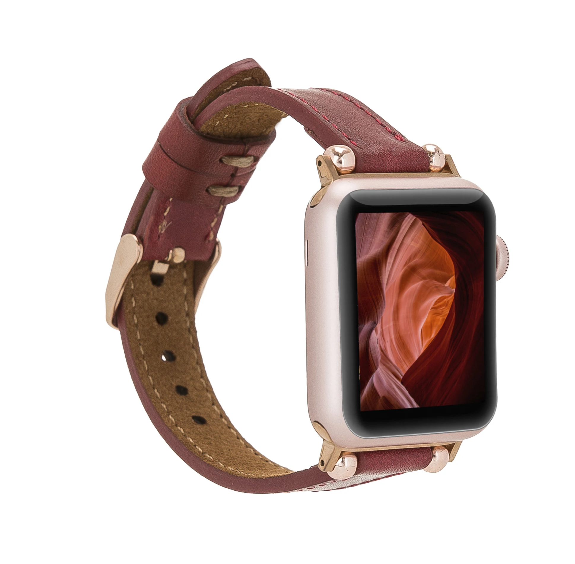 

Сшитый Шнур для Apple iWatch 38-40-41-42-44-45 мм, из натуральной кожи