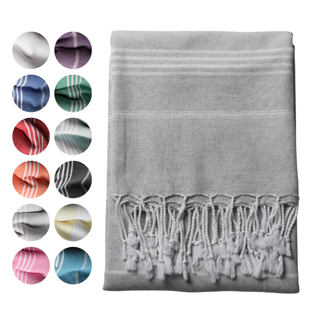 Hammam Towels, Turkish Peshtemal for Beach, Bath, Spa, Sauna