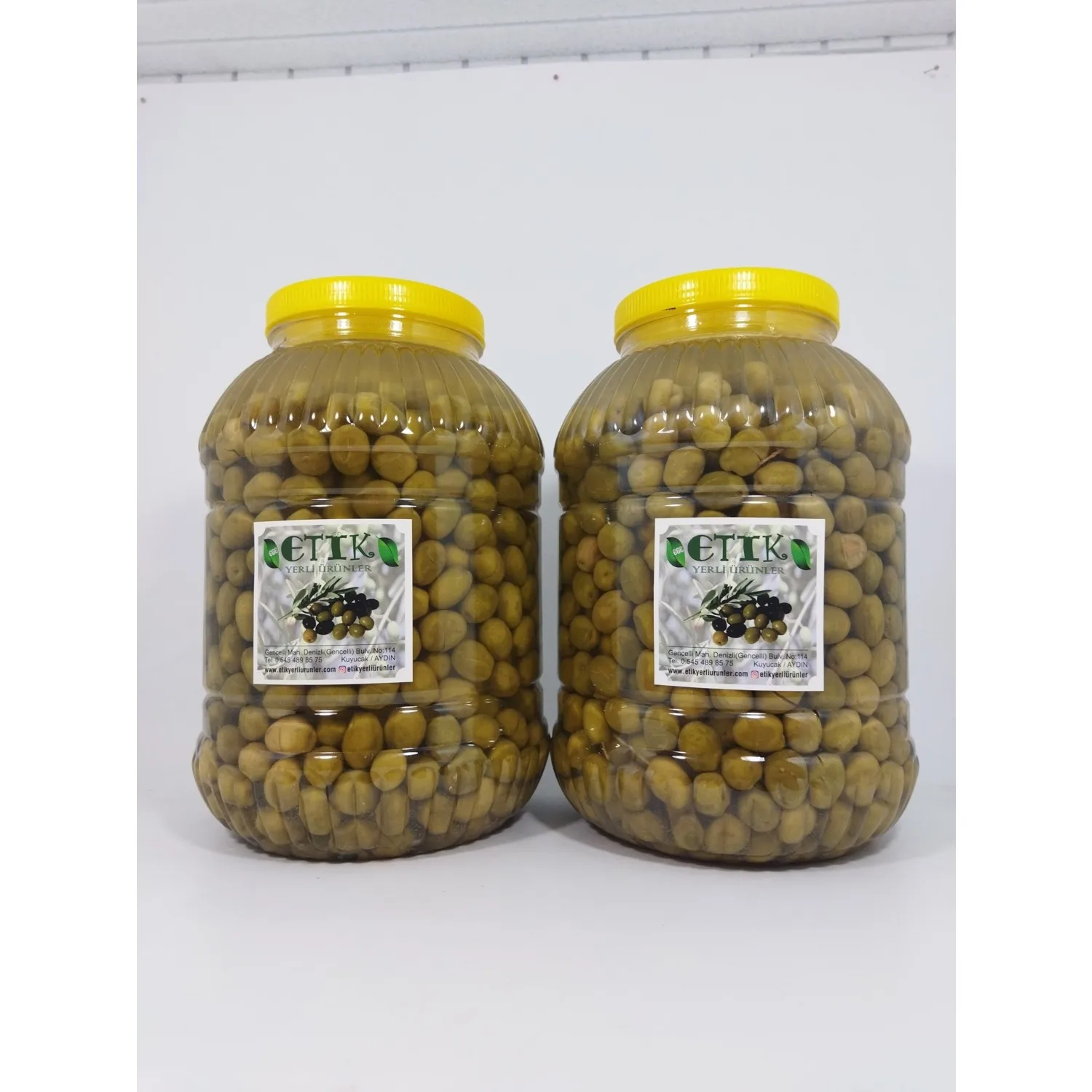 ETİK YERLİ ÜRÜNLER Оливки со вкусом чили из Измира