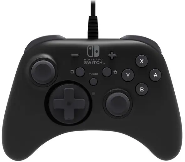 Геймпад проводной HORIPAD для N-Switch HORI (NSW-001U) Черный (Switch) | Электроника