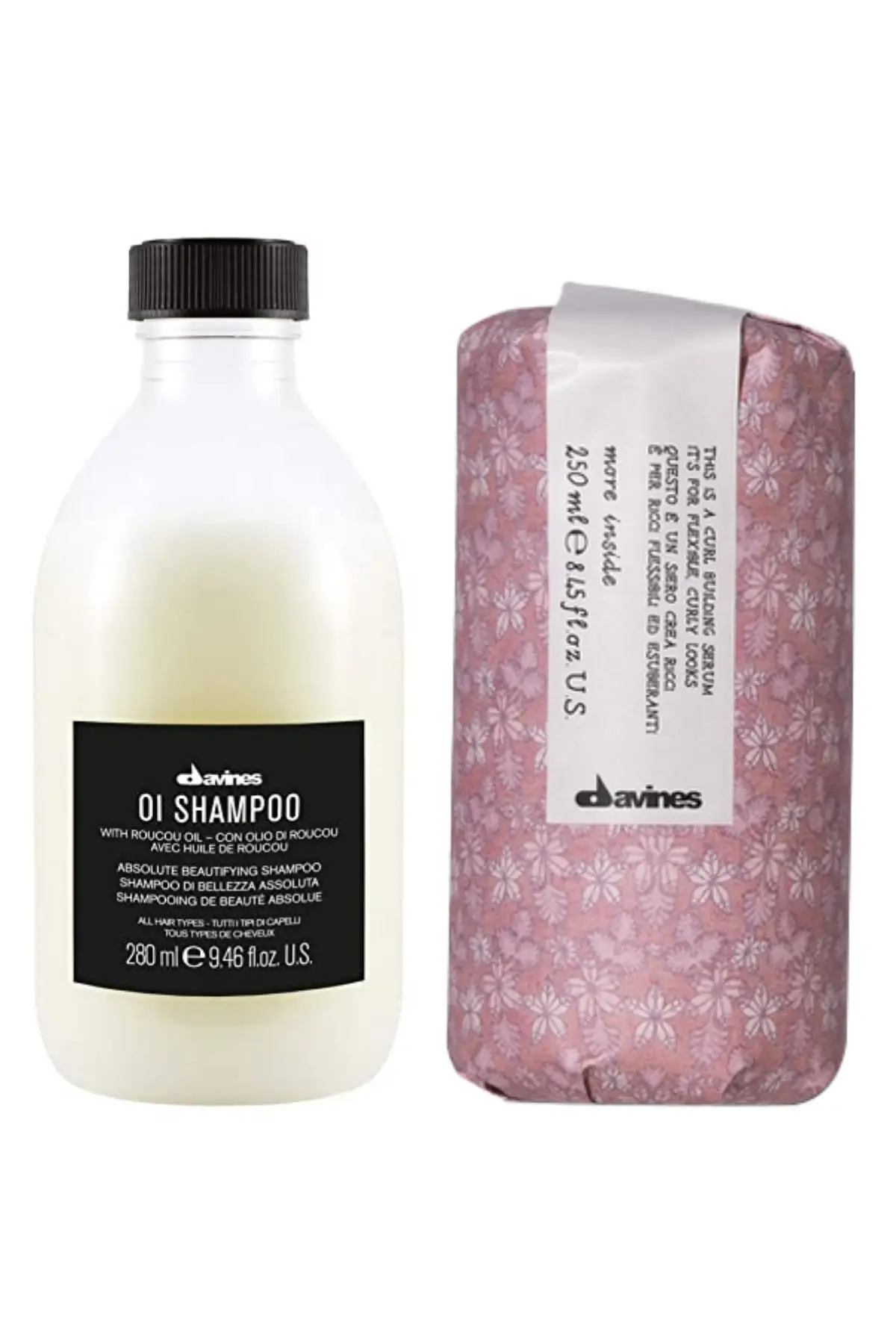 Davines curl building serum. Davines oi serum.