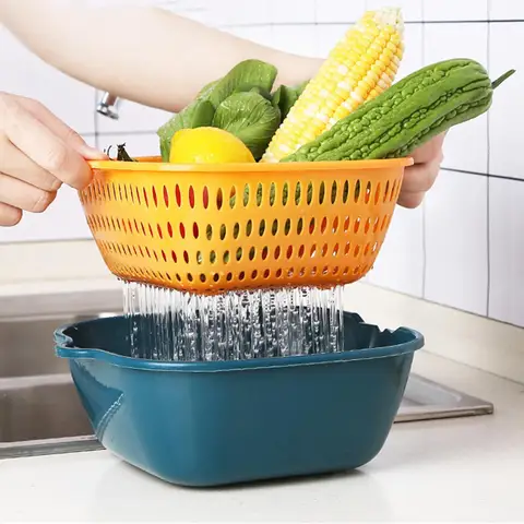 Многослойный дуршлаг для фруктов и овощей