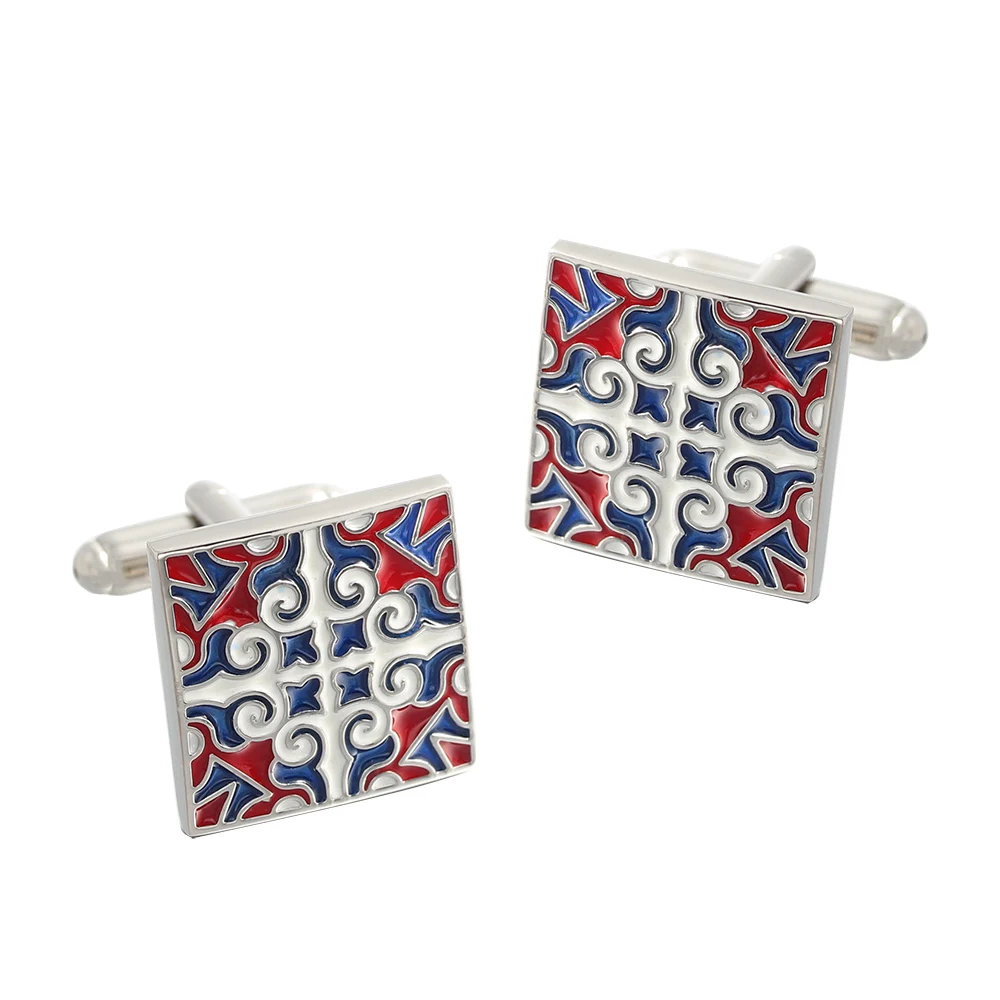 

pattern vintage enamel Cufflinks