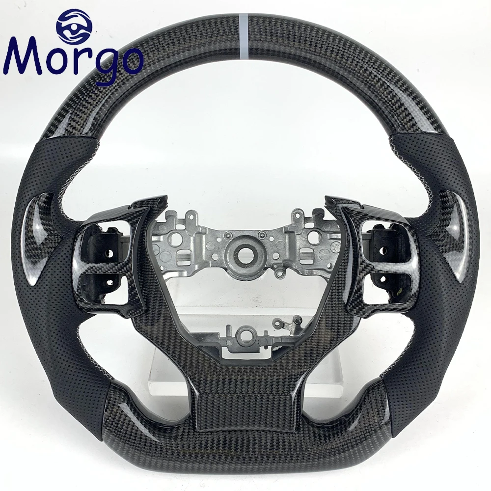 Черная перфорированная кожа из углеродного волокна для Lexus ES300 IS250 GS350