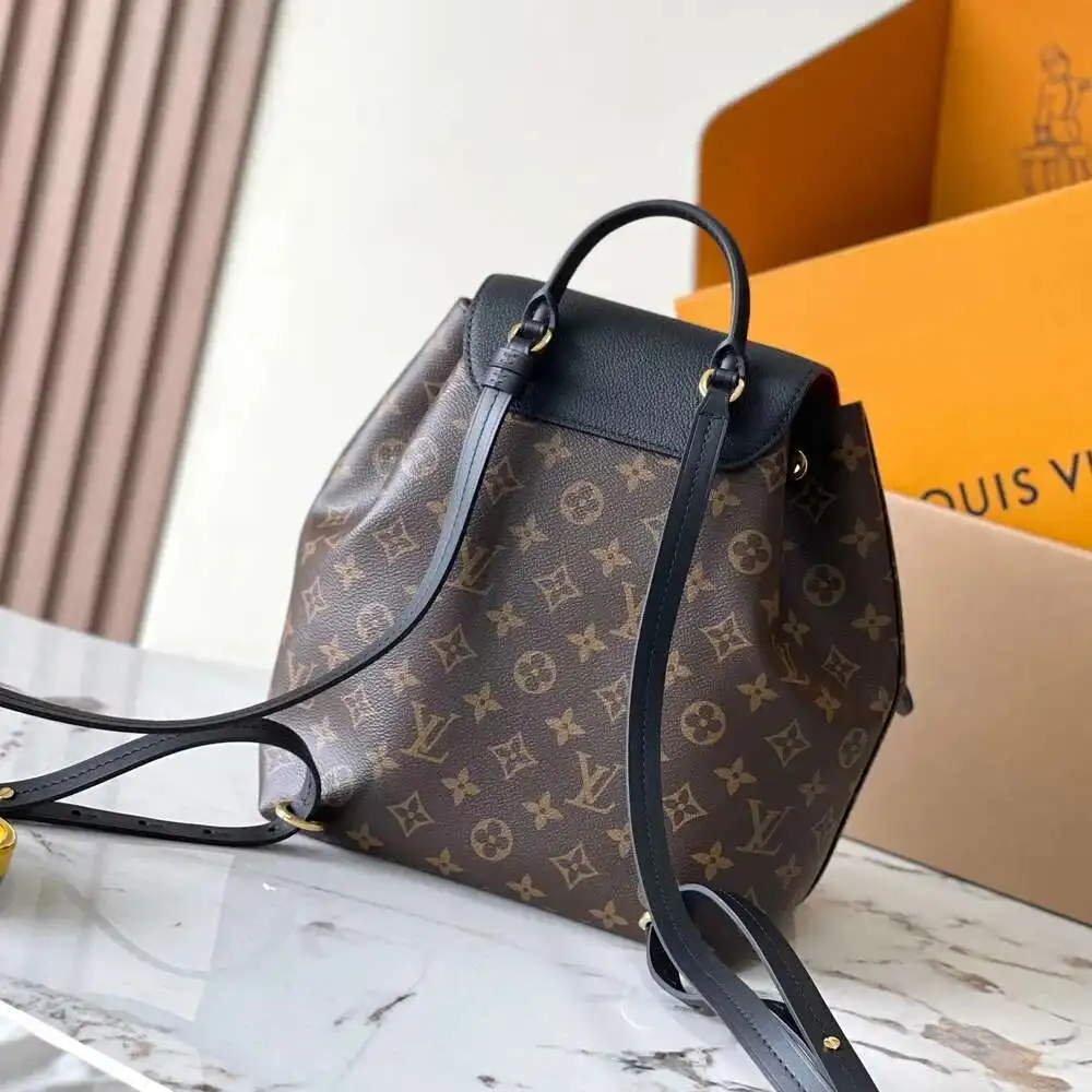 точная копия 1:1 Маленькие Стильные Рюкзаки LV Minimalist Leisure Leather Backpack