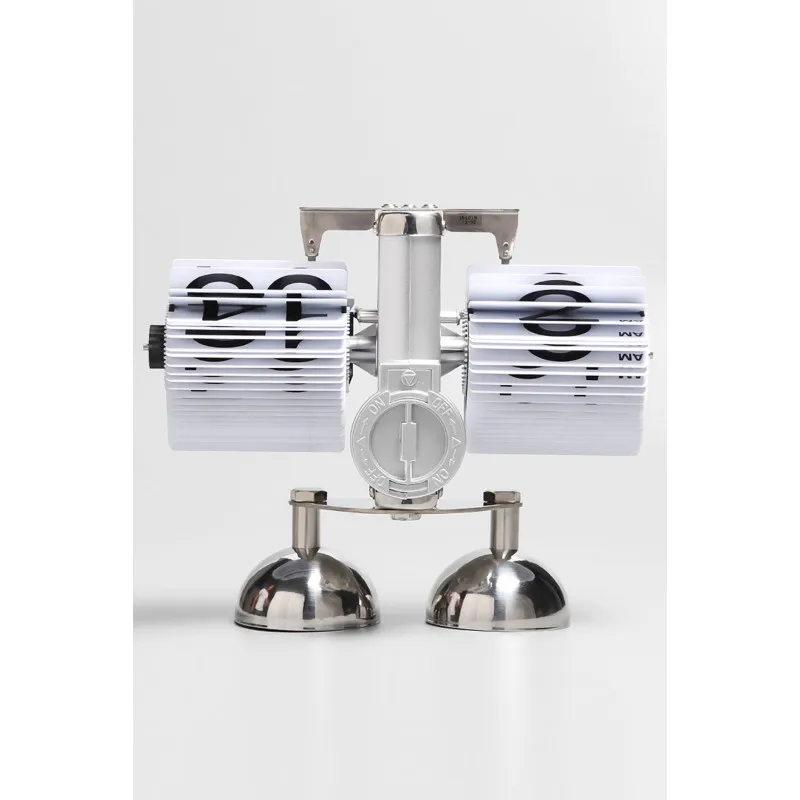 Перекидные часы FlipClock Robo White (21×8×16 см) | Дом и сад