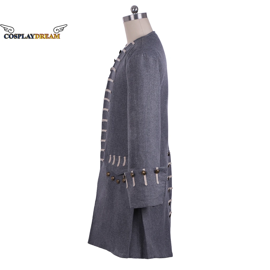 Мужская Королевская куртка в стиле милитари 18-го века Женская средневековая