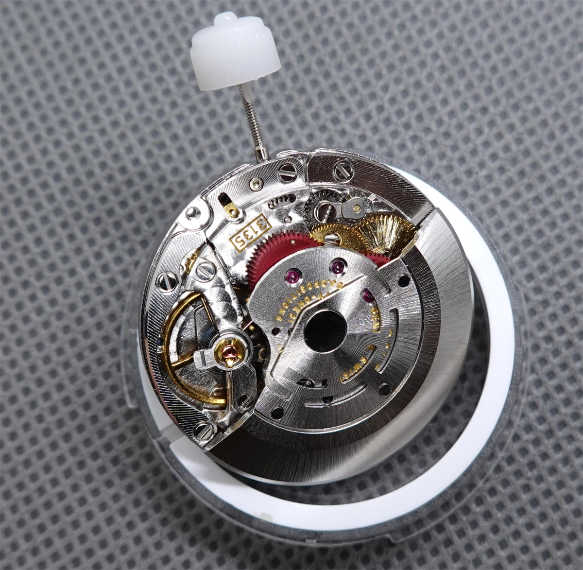 New models Chinese 3135 automatic mechanical movement blue balance wheel VR3135 Men's watch movement