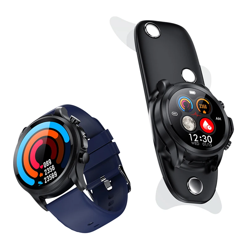 

Smart Watch E400 Cardiac Blood Glucose Heart Rate Temperature 1.39 Inch Screen ECG Monitor IP68 Waterproof Health Tracker