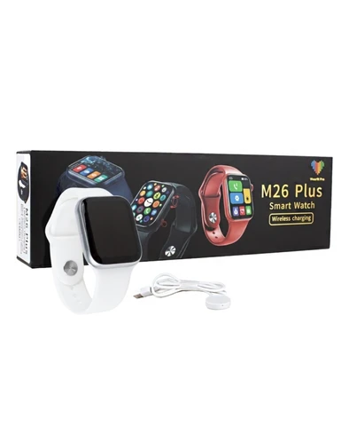 Умные смарт-часы Musson Smart Watch M26 Plus с экраном 45 мм (белый)