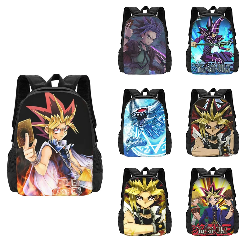 Yugioh Backpack for Girls Boys Travel RucksackBackpacks for Teenage school bag