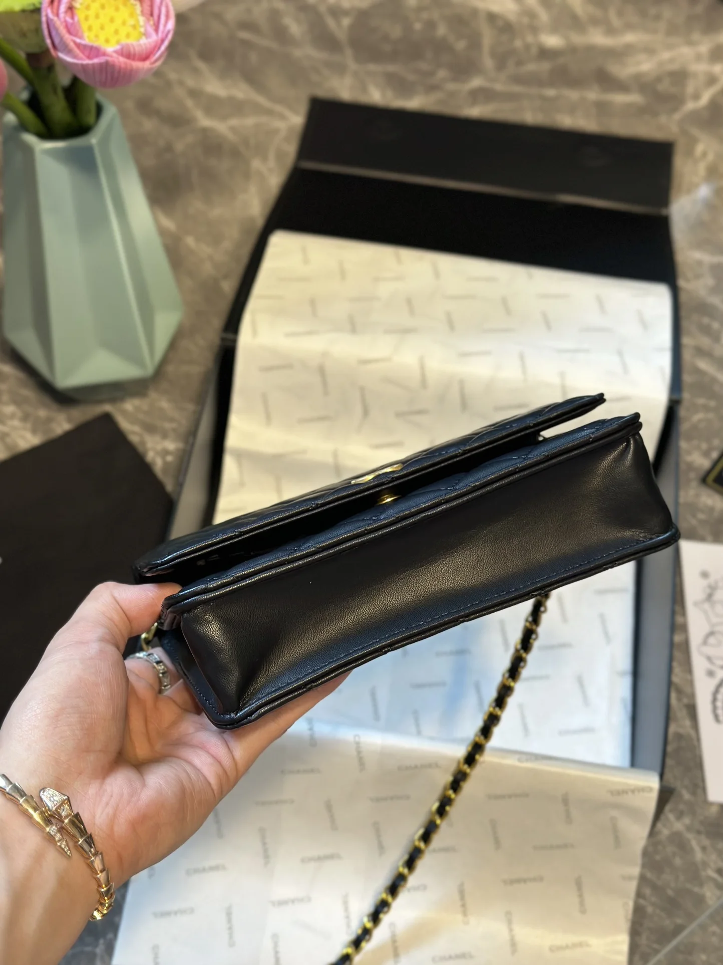 Сумки Chanel Totes Cope 1:1 2024 Новая женская сумка-кошелек через плечо Модная сумка-шоппер