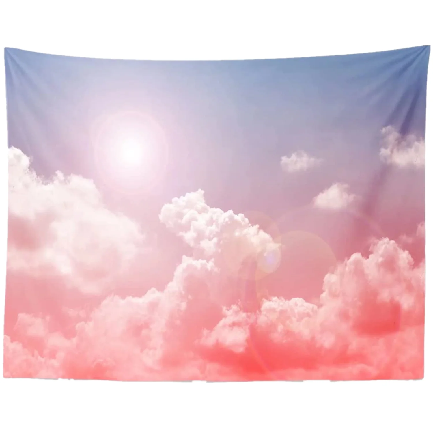 

Pink Cloud Tapestry In A Pink Sky Cute Home Decoration Weddings Decor Wall Covering Blanket