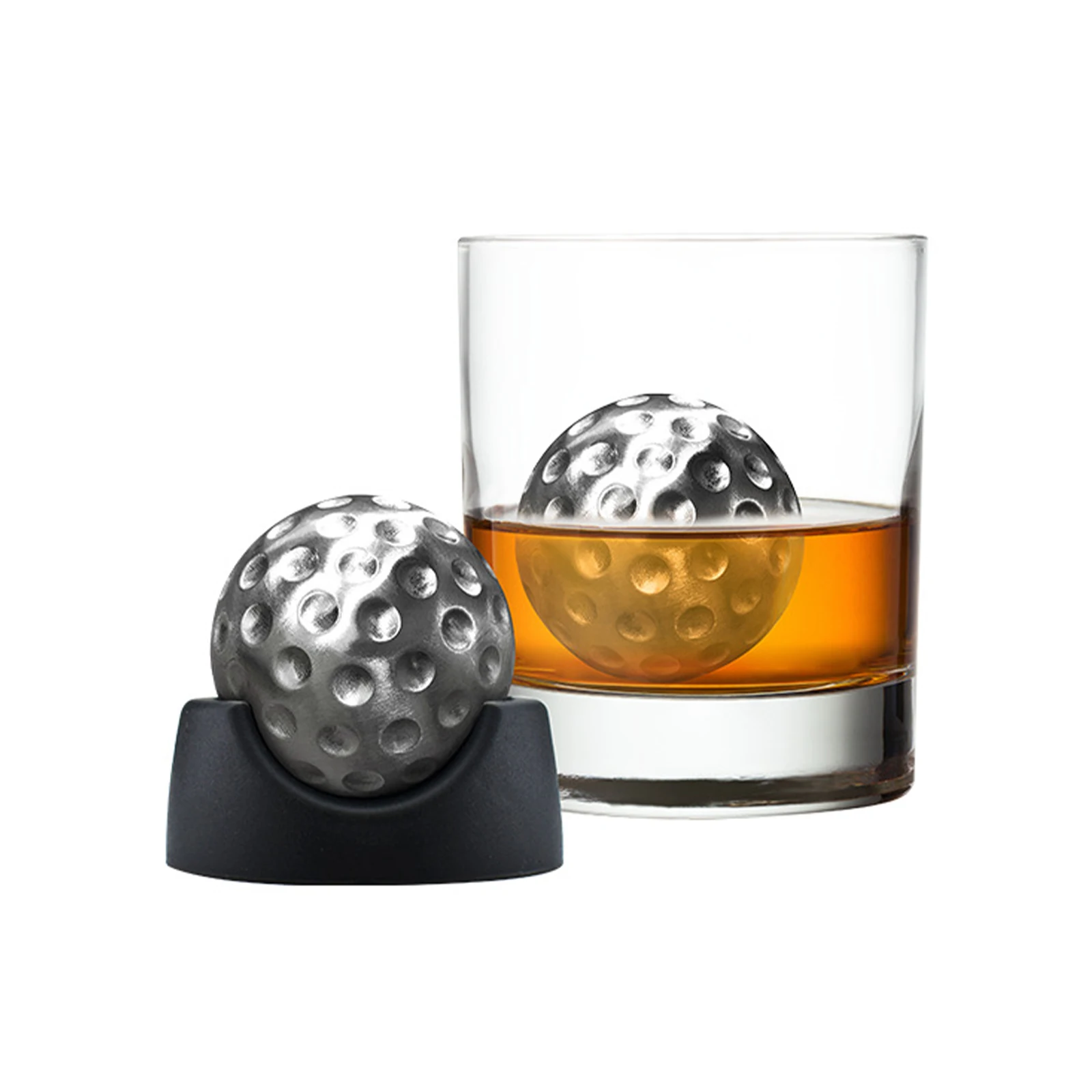 Набор металлических кубиков льда Golf для пива и виски Кубики из нержавеющей стали