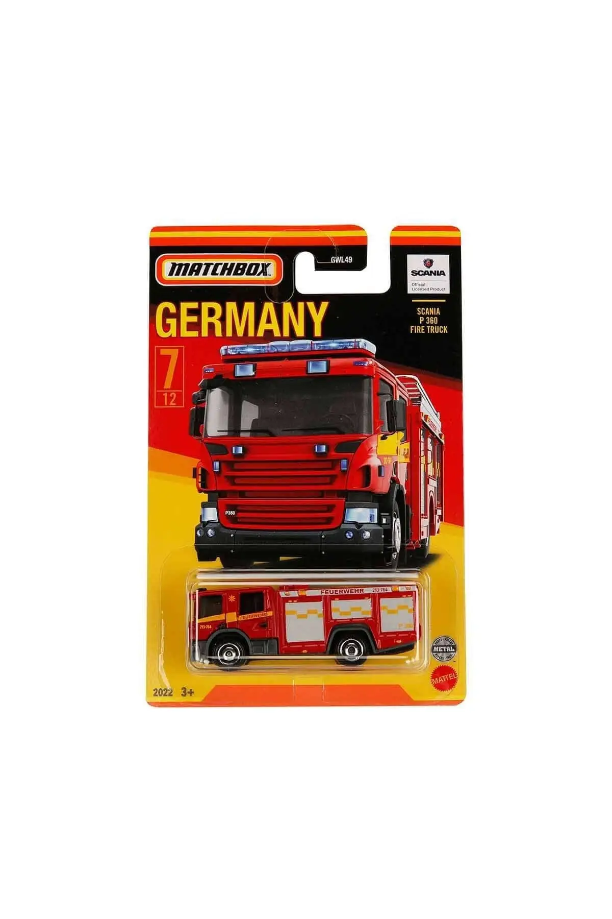Scania p360 Fire engine