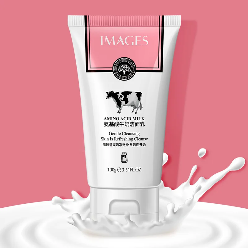 Пенка для умывания с аминокислотами и молоком Images Amino Acid Milk Cleanser 100г |