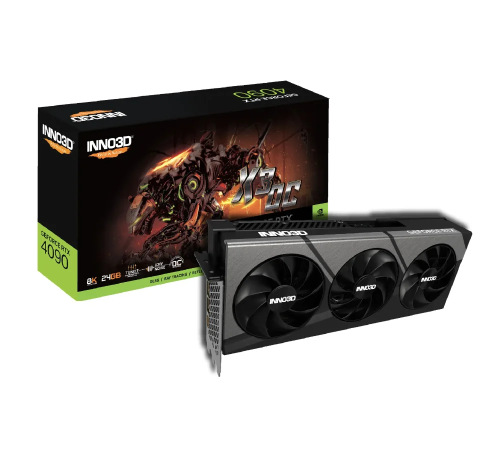 

Graphics Card Inno3D RTX 4090 X3 OC 24GB GDDR6X