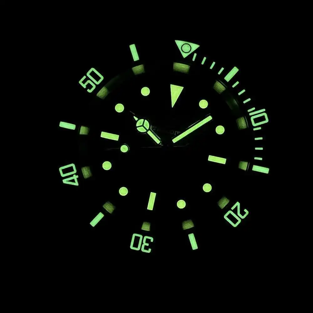 STEELDIVE SD1954V Новый Корпус Из Нержавеющей Стали 41MM 300M Водонепроницаемый РетРо -