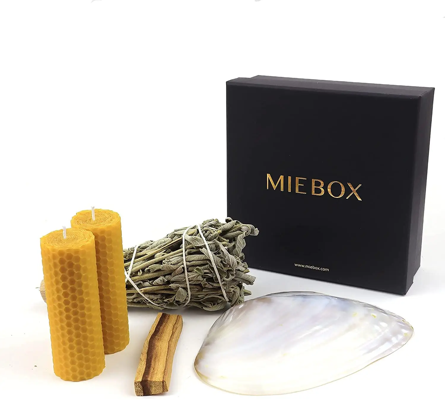 

Purification Set (Pearl Tütsülük + Palo Santo Incense + 2 Wax Candle + Sage Tütsüsü)