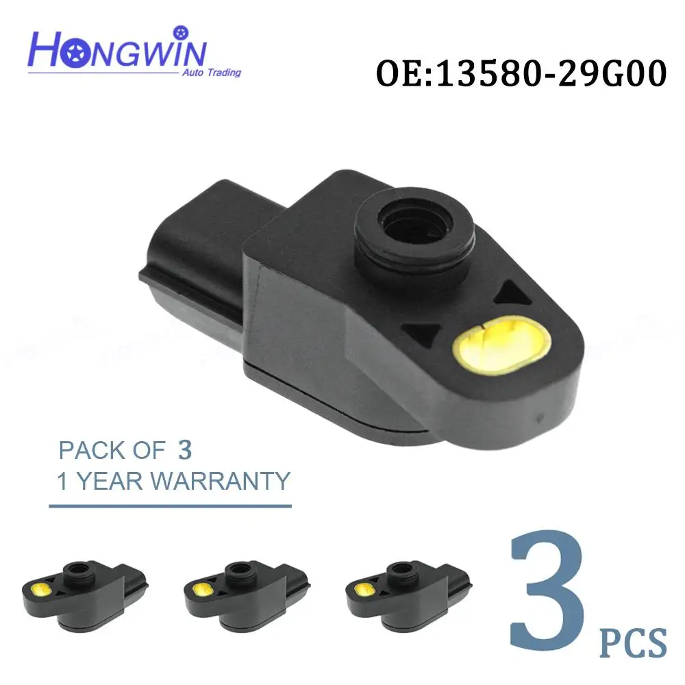 

3 PCS 13580-29G00 13580-29G00-000 TPS Throttle Position Sensor Fits For Suzuki GSXR600 GSXR750 GSXS750 2004 2005 2006 2007 -2009