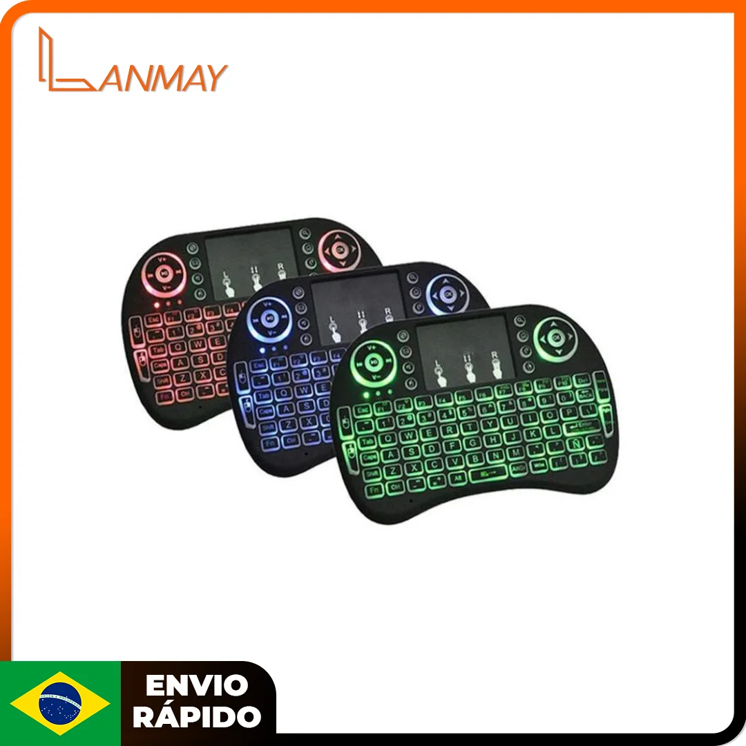 

Mini Keyboard USB led touchpad smart TV PC PS3