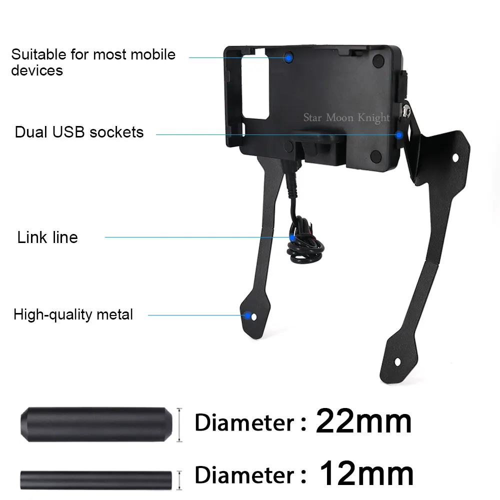 Для BMW F850GS F 850 GS ADV Adventure 2018 2019 аксессуары для мотоциклов крепление на лобовое