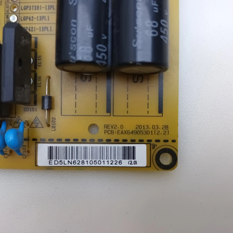 Power Supply EAX64905301(2.2) для телевизора LG 42LN570 42LA615 39LN540 39LA620 42LN541 и др.