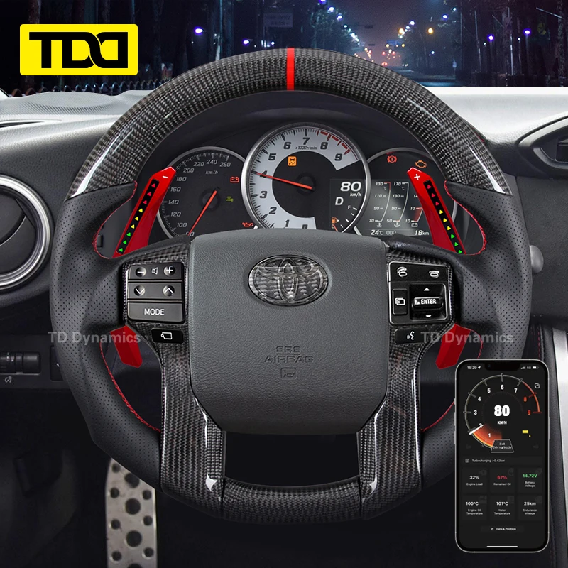 

TDD Smart LED Paddle Shifter Model Smart ONE for Toyota Land Crusier，Prado ,Crown,Alphard