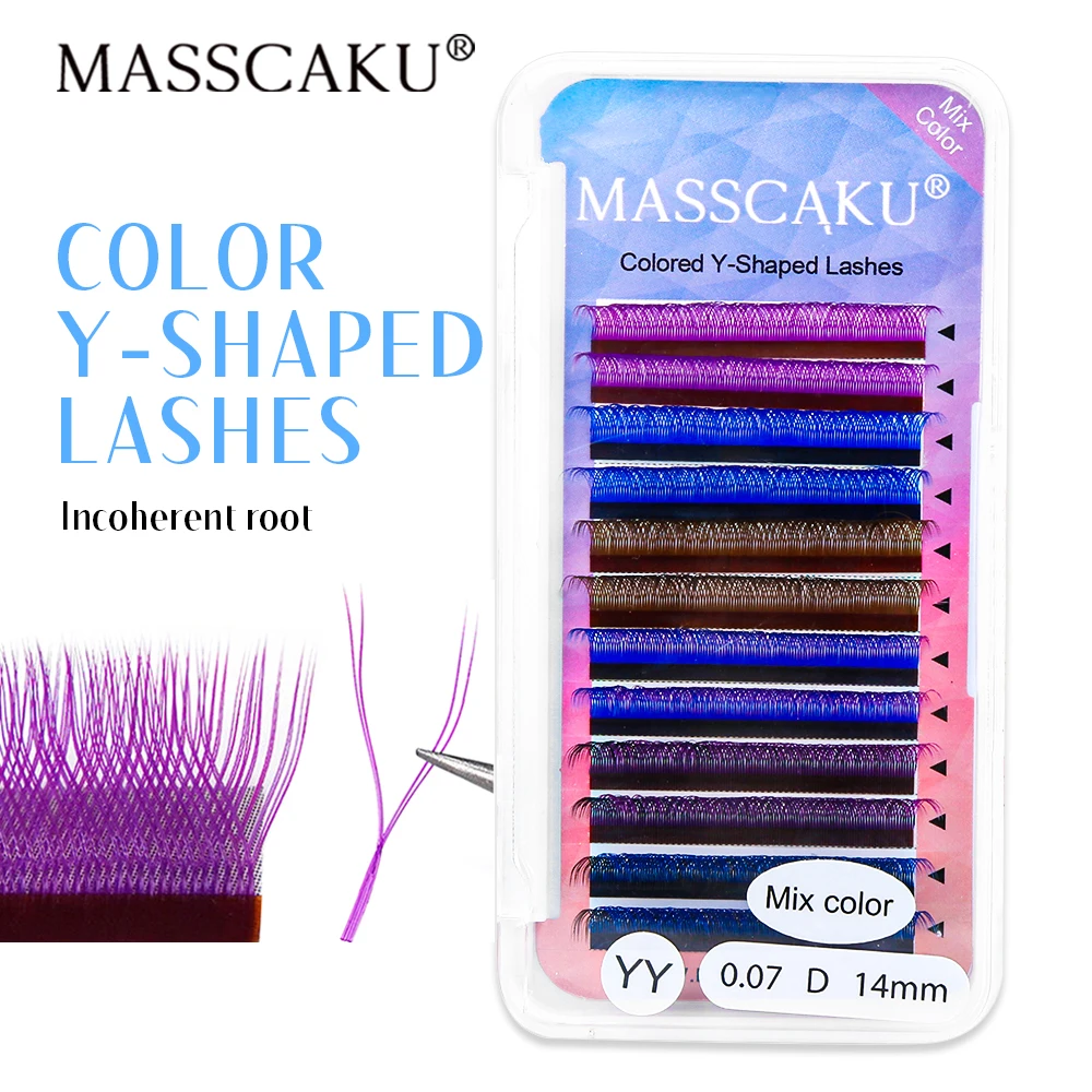 Ed Volume Lashes Mink Fluffy Y Design Eyelash Extensions Comfortable Individual Eyelashes