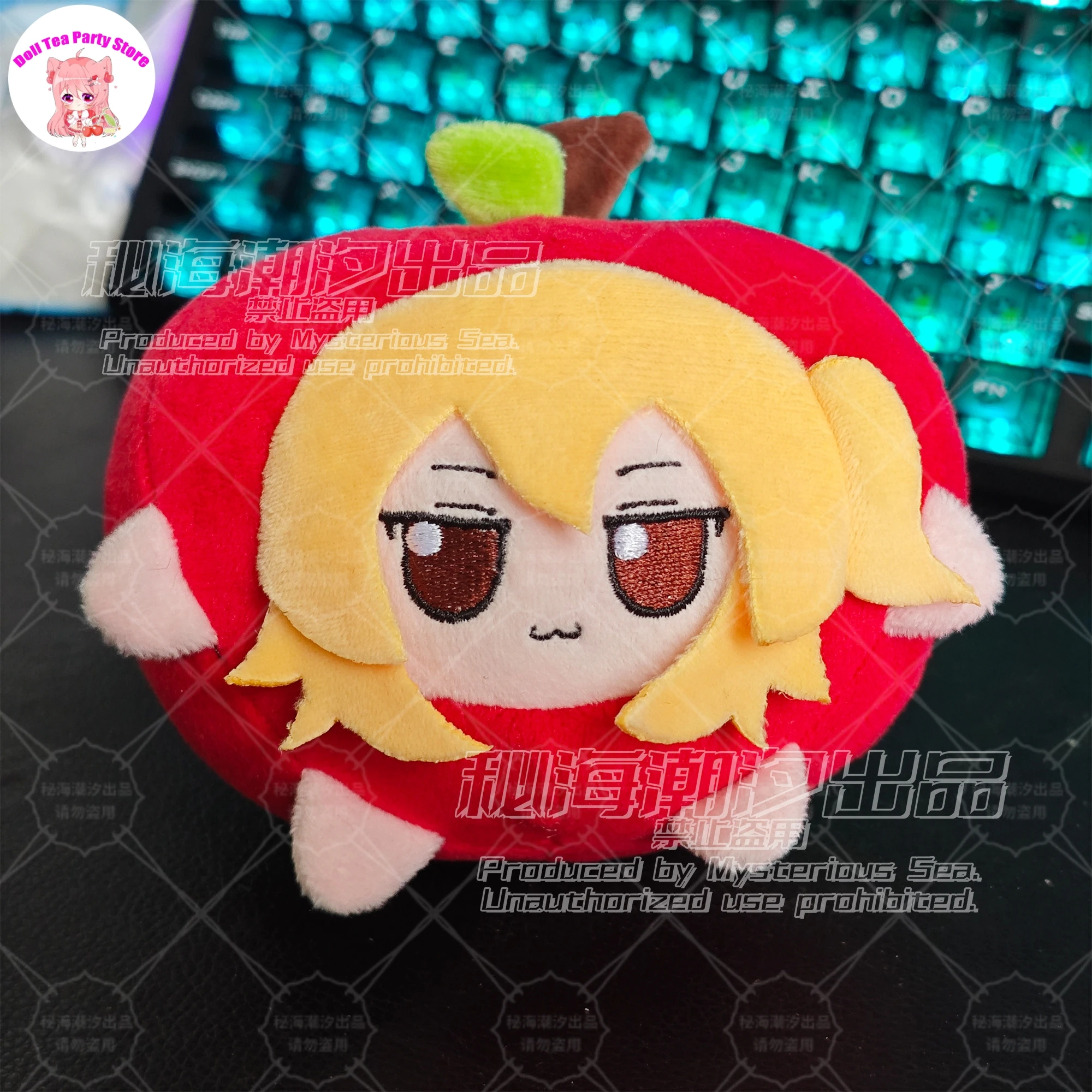 Фото Аниме Touhou Project Флэндр Скарлет Хакурей Рейму Цирно Кирисаме Мариса Ремилия Скарлет Милые игрушки-куклы-подвески Fumo Apple 12 см №4