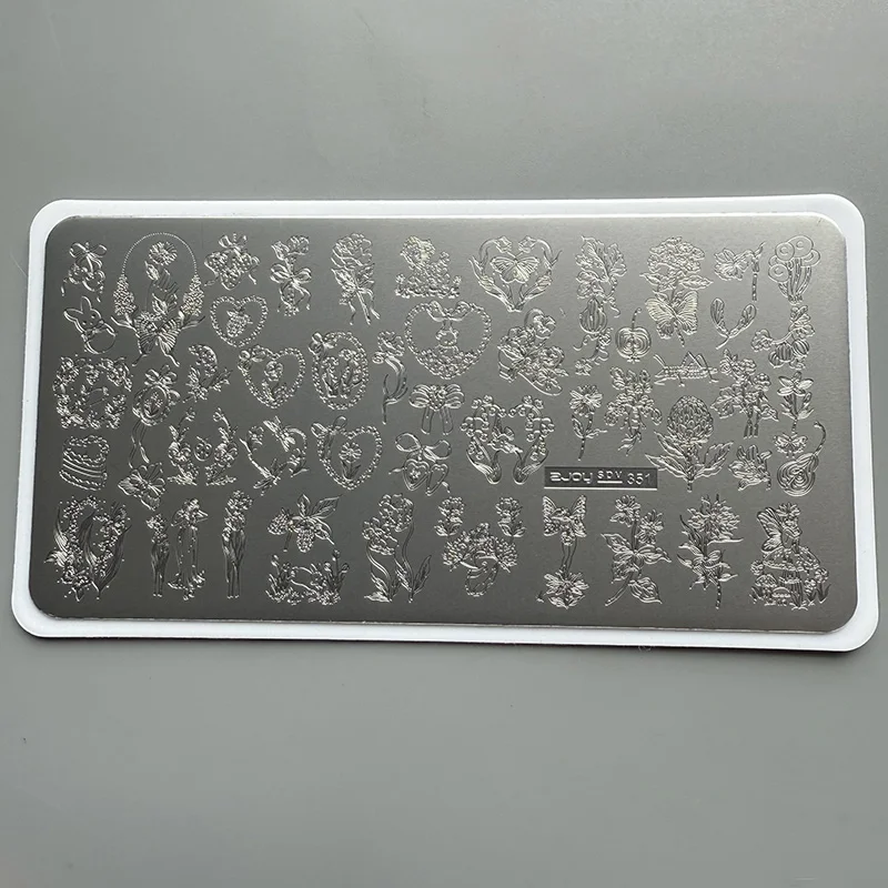 Шаблон для дизайна ногтей XMQ NAIL ART