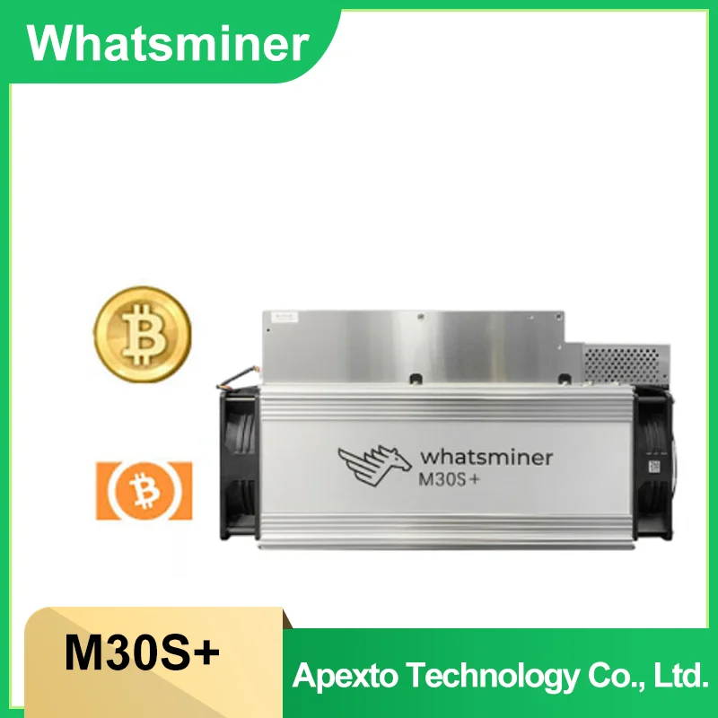 

New Bitcoin Whatsminer M30s+ 102T 104T 106T Asic Miner Good Value Miner in Stock BTC Mining Machine