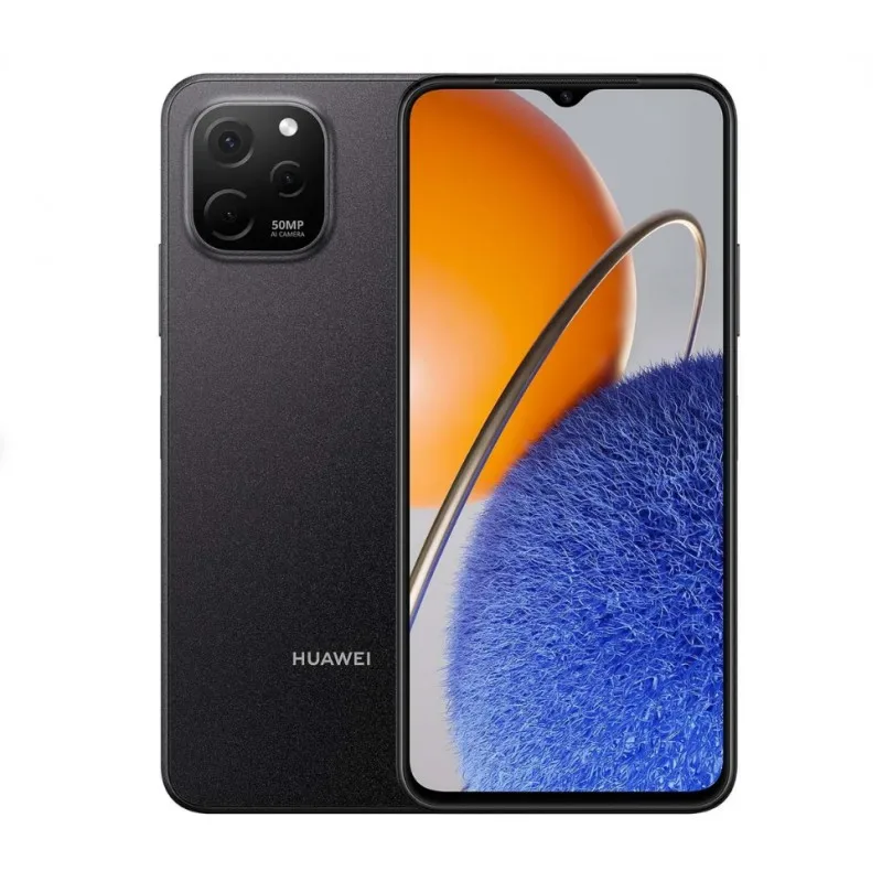 Смартфон Huawei Nova Y61 4Гб 64Гб Полуночный черный 6.52&quot IPS 1600*720 4*2.0+4*1.7ГГц 50+2+2Мп 5Мп 4G