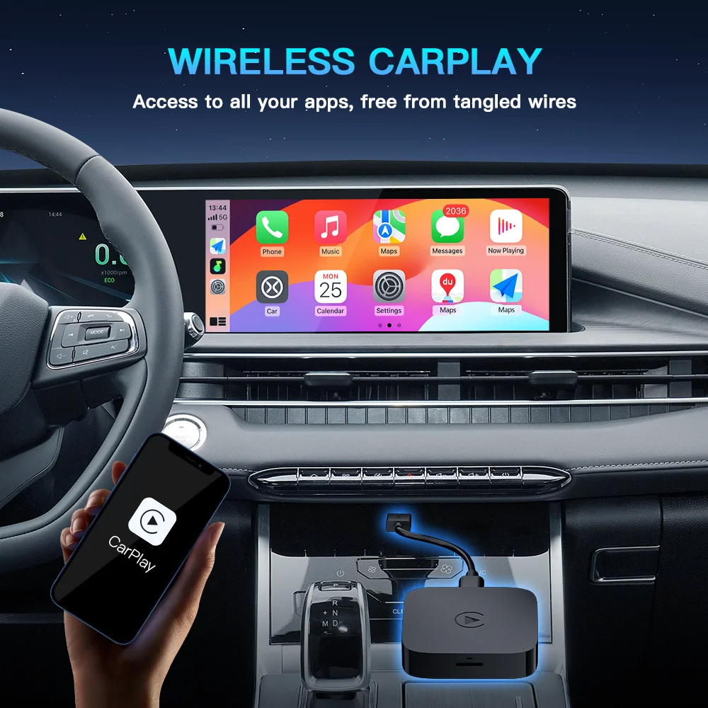 Фото CARABC Carbitlink для Bestune FAW T77 B70 T99 T90, простое подключение к беспроводному CarPlay Android Auto №4