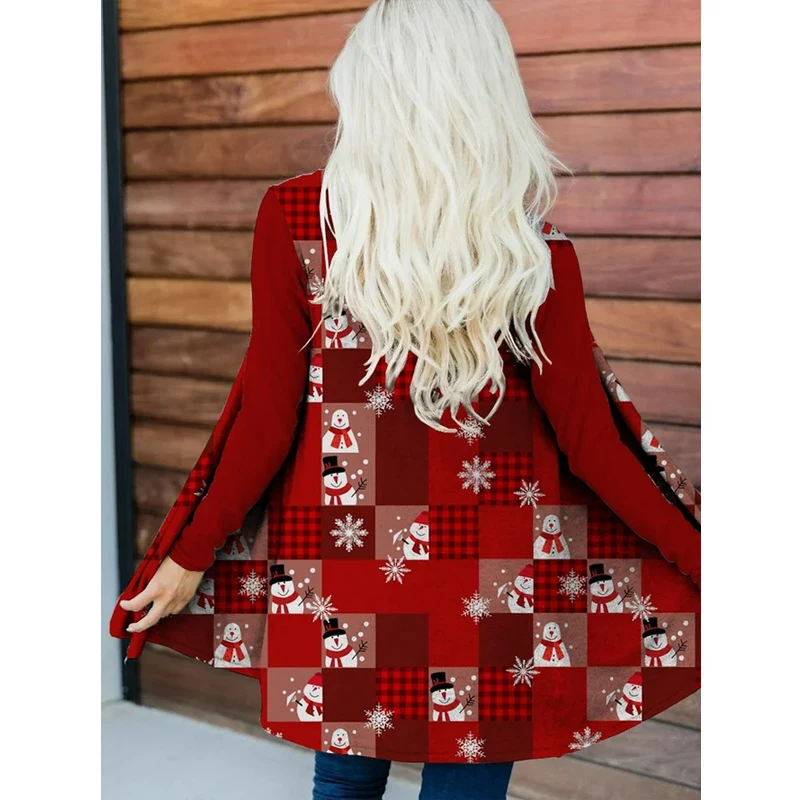 Кардиган с длинным рукавом и изображением