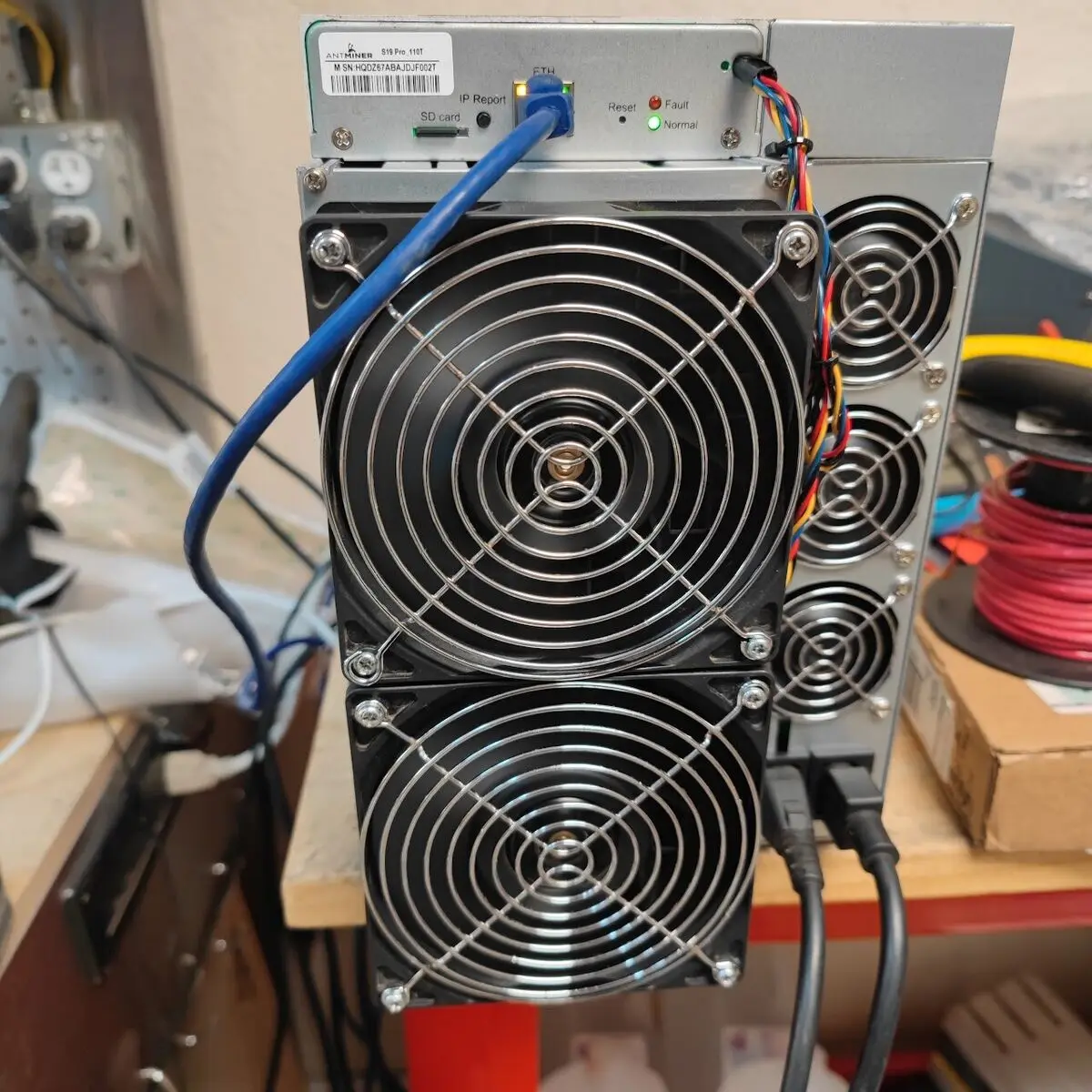 

Высокое качество Bitmain Antminer S19 Pro 110T 3250w