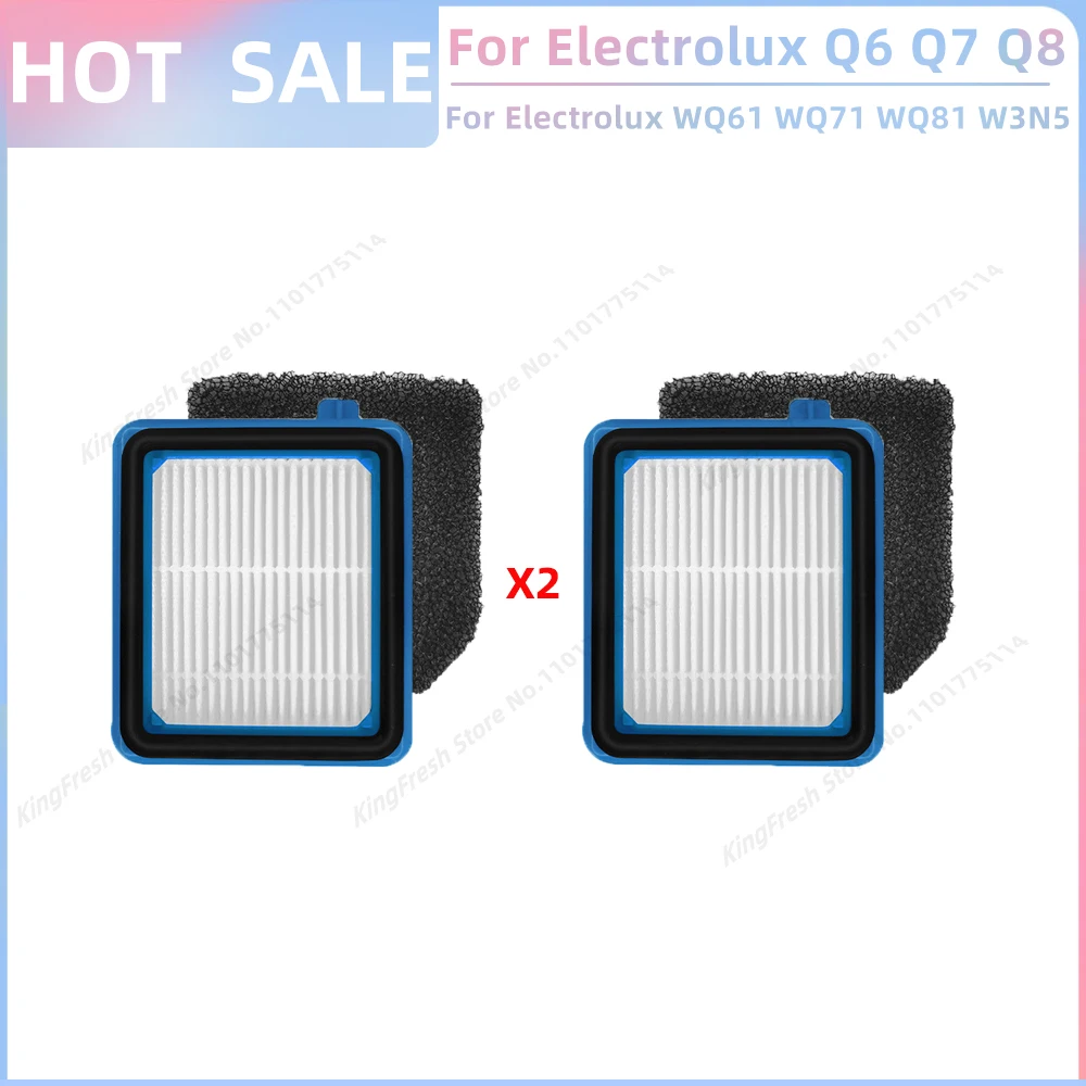 

Совместимо с Electrolux Q6 Q7 Q8 WQ61 WQ71 WQ81 W3N5 Запасные части и аксессуары для фильтра тонких частиц и фильтра выпуска