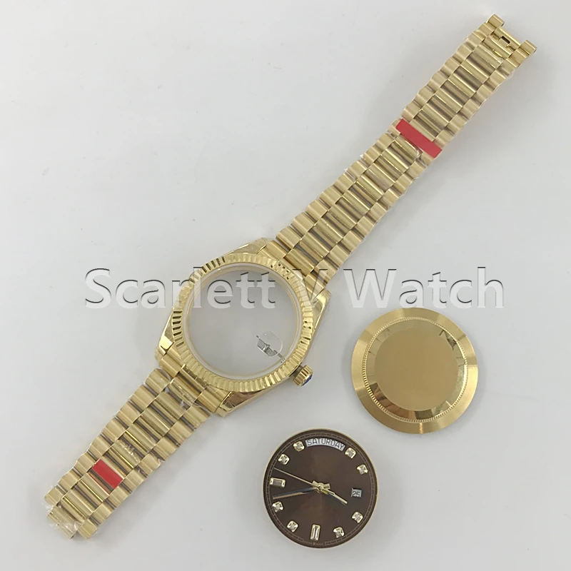 

EW Factory latest version 36MM m128238 YG super perfect quality Install A2836 movement 904L YG Bracelet Men's watch