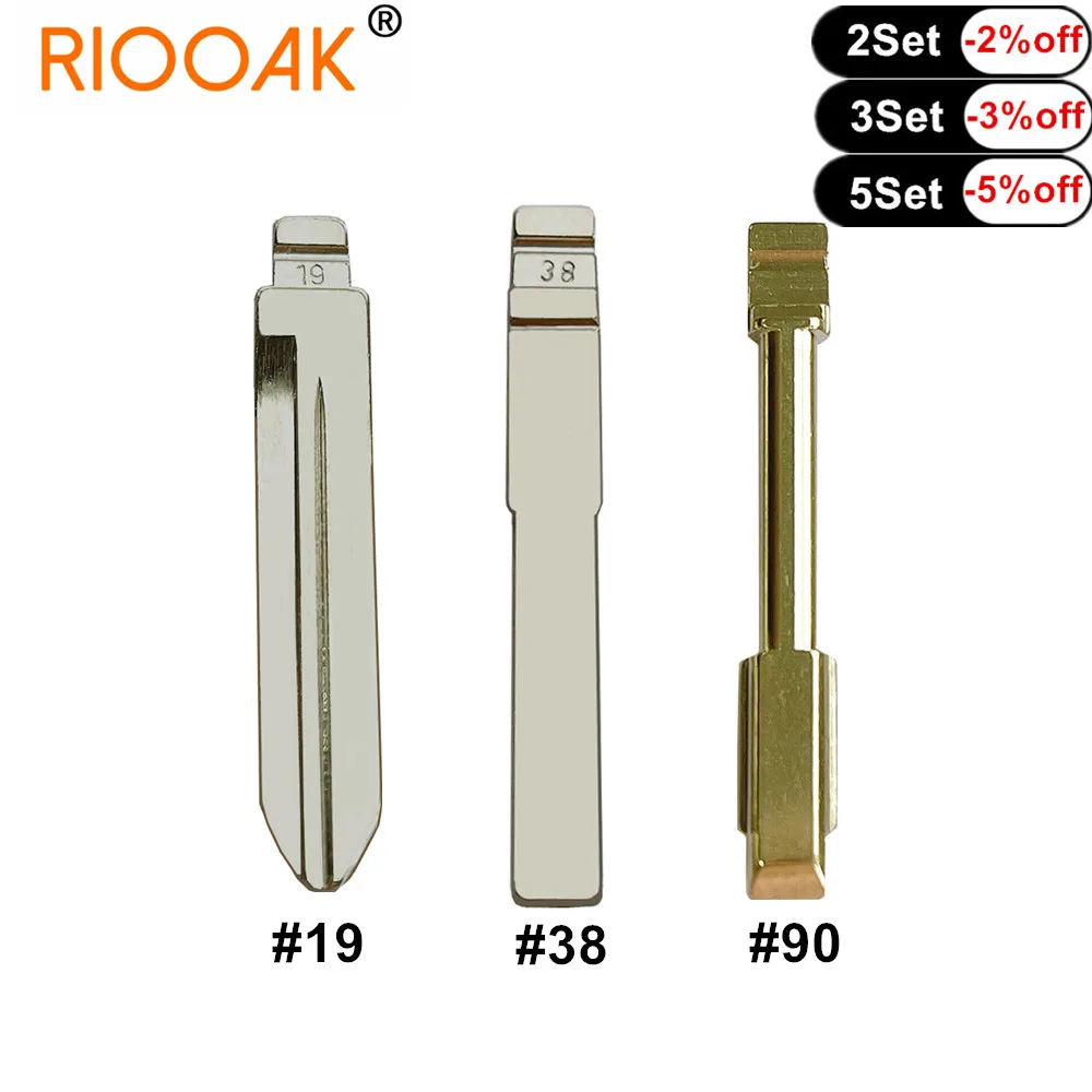 10 шт. FO38 HU101 FO21 ключ № 19 #38 #90 автомобильный пульт дистанционного управления KD