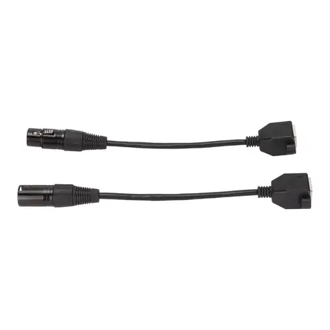 2 шт. XLR3 - RJ45 кабель 3pin Plug and Play Female XLR сетевой шнур для светодиодной ленты студии звукозаписи