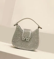 small messenger bag rhinestone crossbody bags for women letter woman shoulder bag female handbag