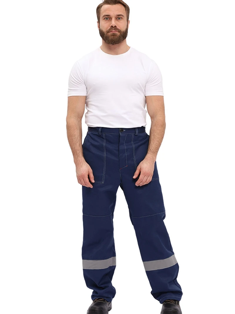 Костюм &quotУДАРНИК&quot куртка/брюки Т.СИНИЙ/ВАСИЛЁК спецодежда строительная роба