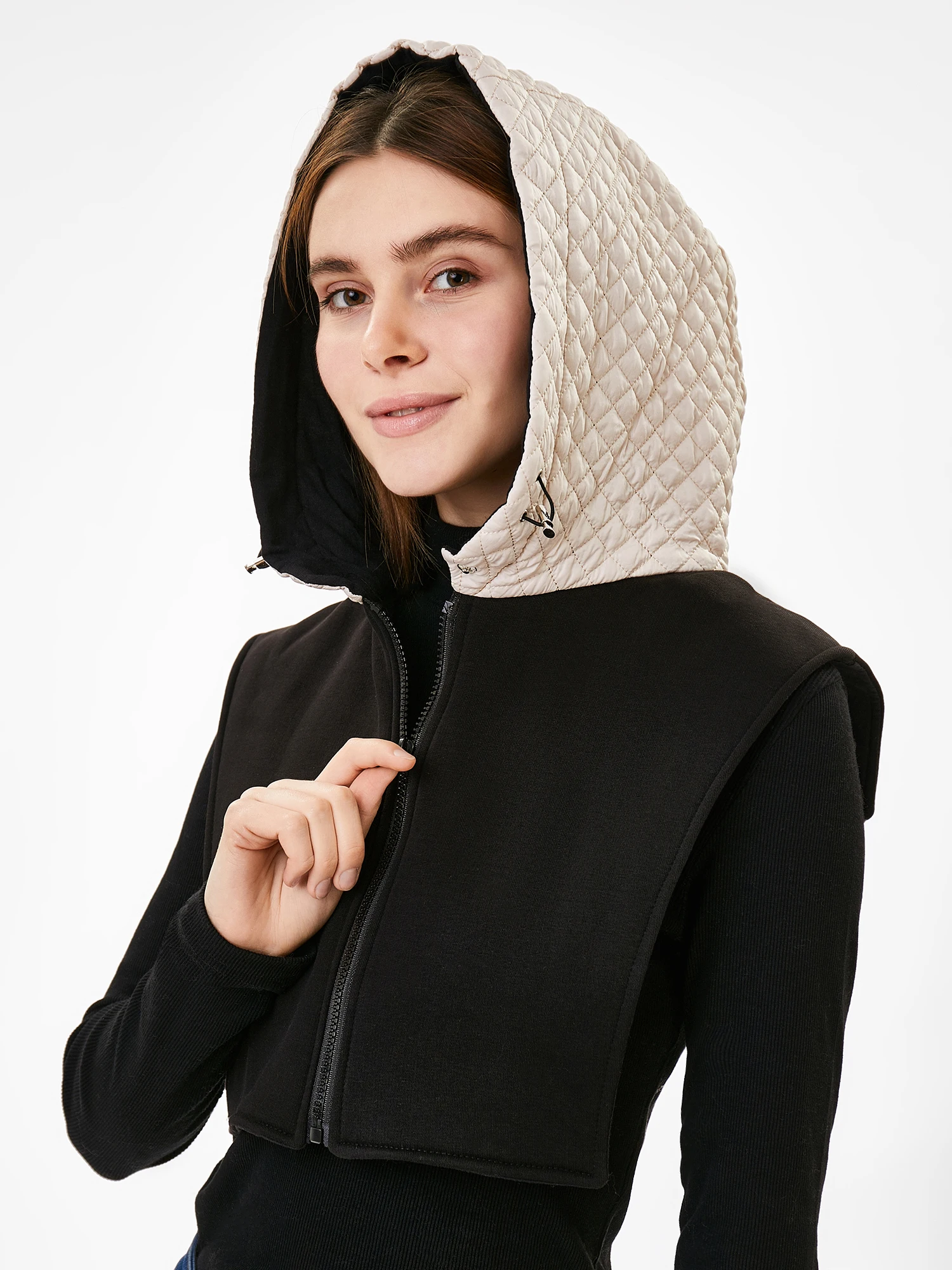 Купить Стеганый Капор Женский